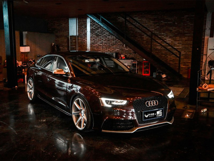 A5 sportback轻改 彰显狂野的张扬的新个性